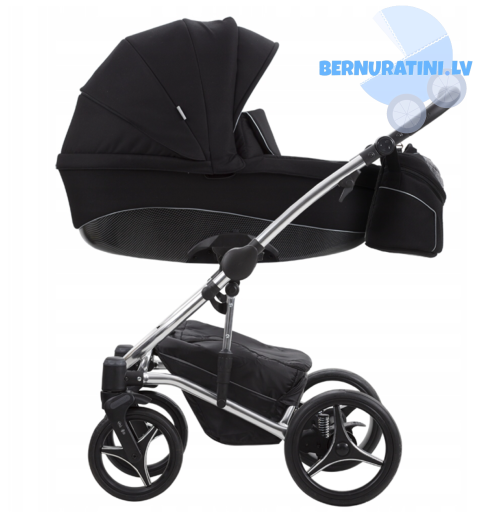 BEBETTO TITO Premium - SILVER 01 Bērnu universālie rati